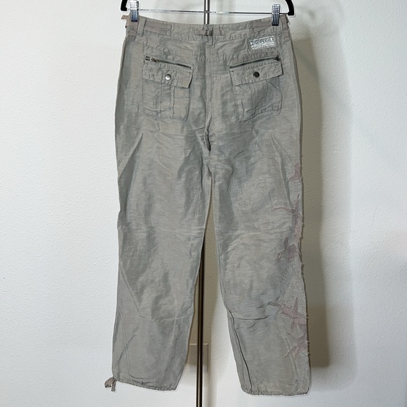 Da-Nang Surplus Indo-Chine Vintage Linen Silk Blend Pants - Picture 2 of 6